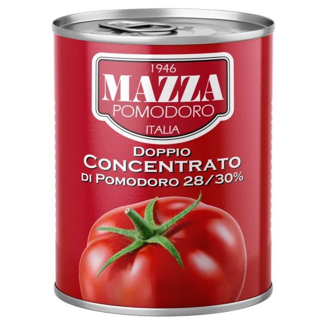 Pasta De Rosii Dublu Concentrat Mazza 400g